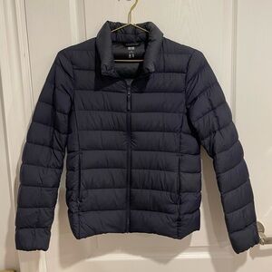 Uniqlo Women’s Navy Quilted Packable Puffer Jacket
